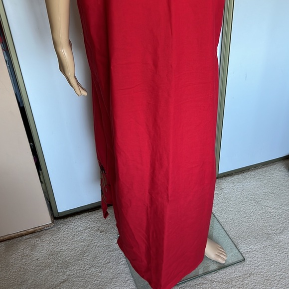 Authentic Egyptian cotton pharaonic traditional dress sequins. Large - Picture 5 of 12